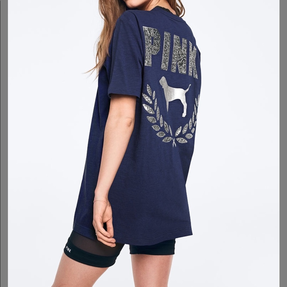 Pink Victoria’s Secret Bling tee